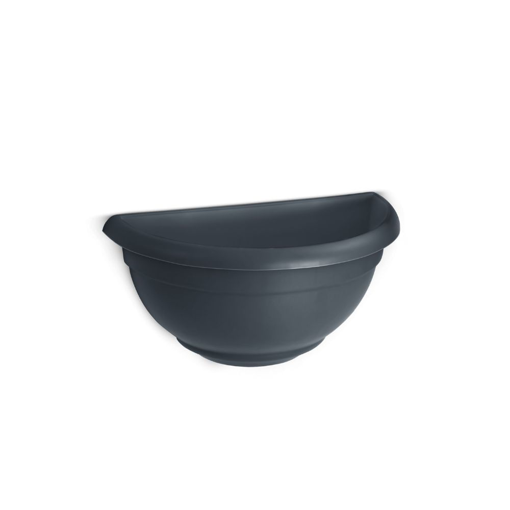 Vaso Parede Medio 31,6Cm Preto Nutriplan